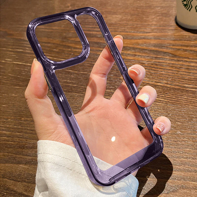 LuxuryKase Acrylic Clear Hard ShockProof Armour Case For Iphone - Image 16