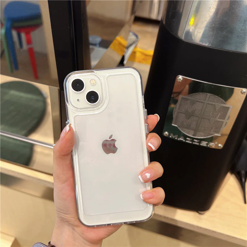 LuxuryKase Acrylic Clear Hard ShockProof Armour Case For Iphone - Image 7