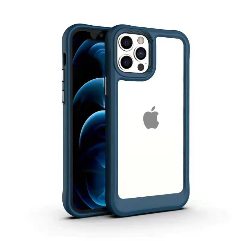 LuxuryKase Acrylic Transparent Shock Proof Armor Case For Iphone - Image 12