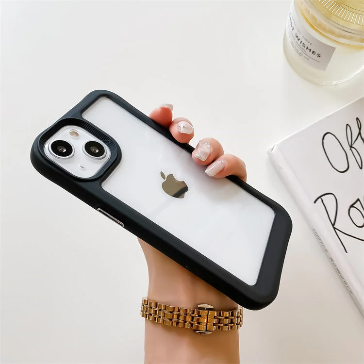 LuxuryKase Armor Transparent Acrylic Case For Iphone - Image 12