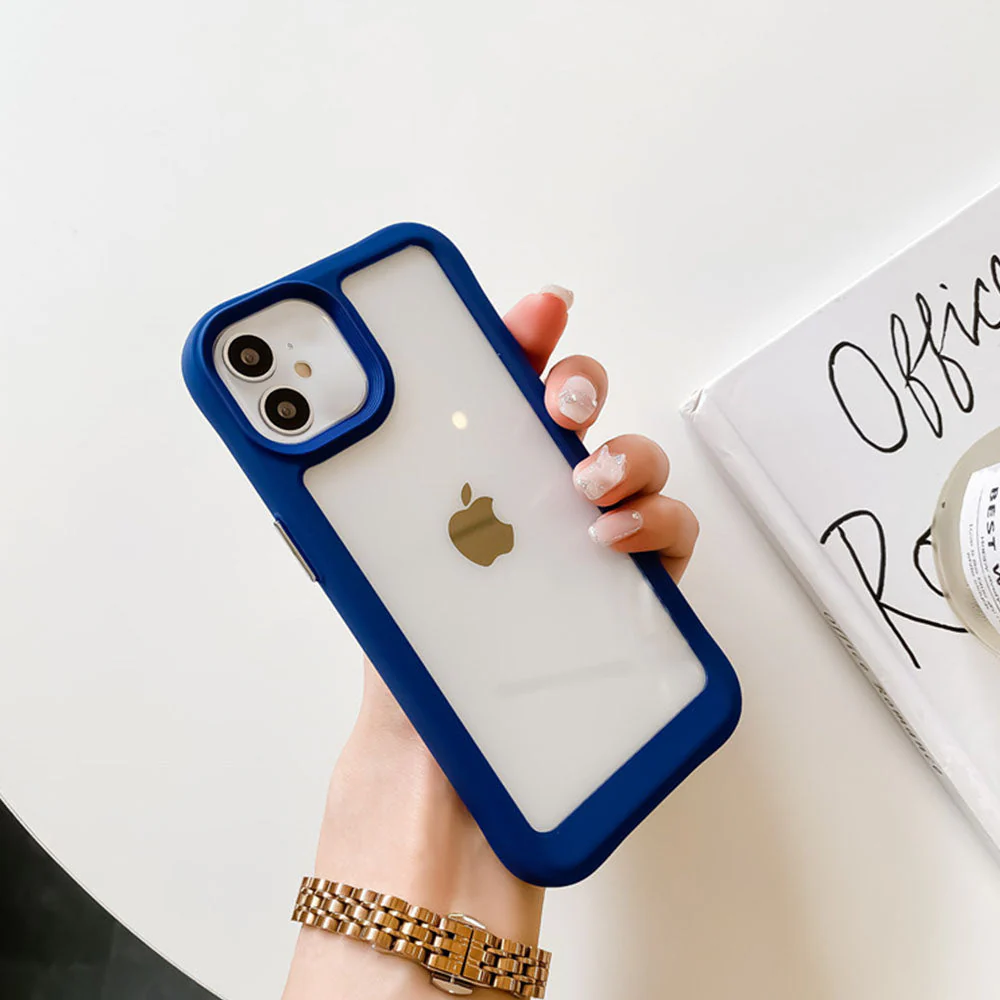 LuxuryKase Armor Transparent Acrylic Case For Iphone - Image 13