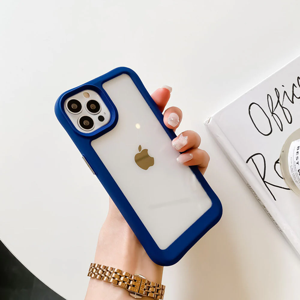 LuxuryKase Armor Transparent Acrylic Case For Iphone - Image 14