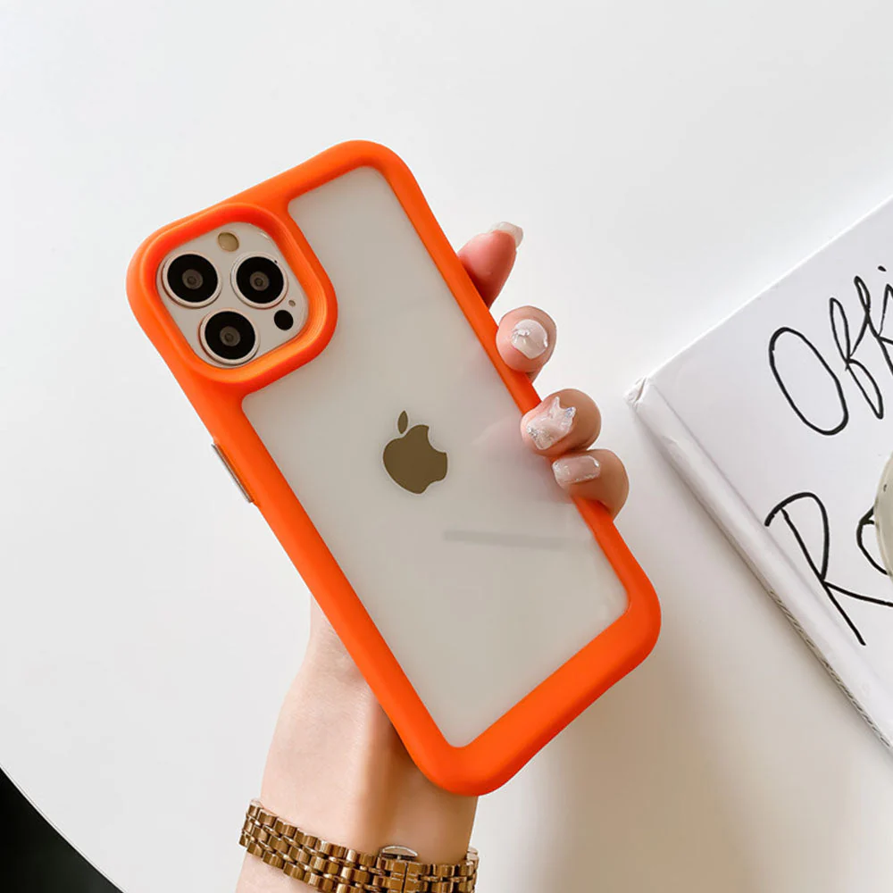 LuxuryKase Armor Transparent Acrylic Case For Iphone - Image 20