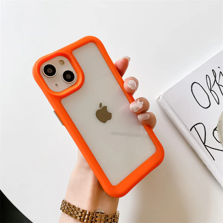 LuxuryKase Armor Transparent Acrylic Case For Iphone - Image 21