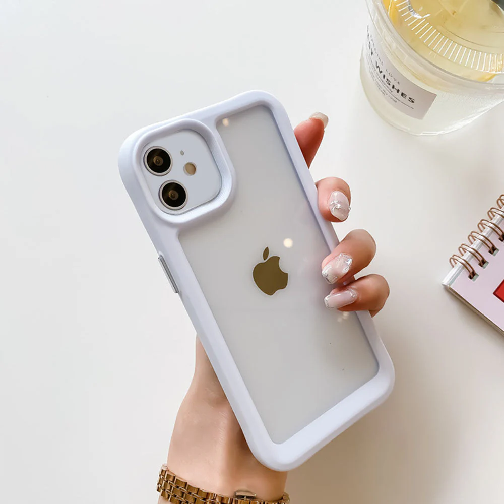 LuxuryKase Armor Transparent Acrylic Case For Iphone - Image 25