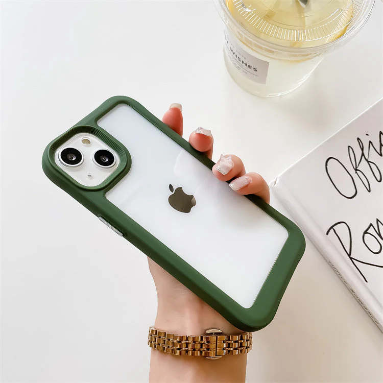 LuxuryKase Armor Transparent Acrylic Case For Iphone - Image 6