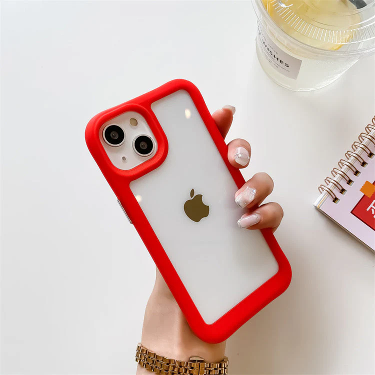 LuxuryKase Armor Transparent Acrylic Case For Iphone - Image 8