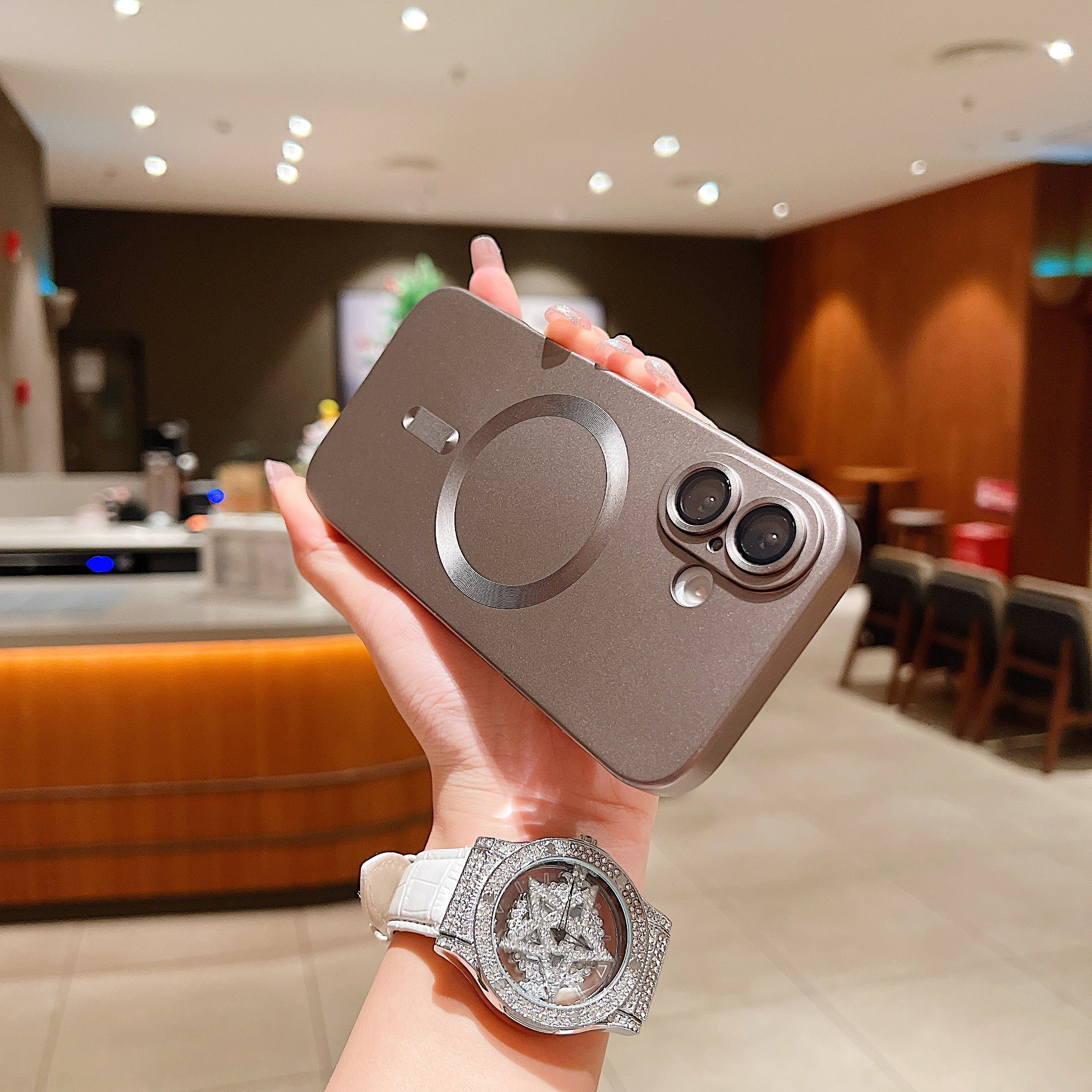 LuxuryKase Premium Mag-Safe Case | Shockproof & Anti-Scratch Cover | Soft Silicone with Wireless Charging | Camera Lens Guard For iPhone & Samsung Series - Image 22