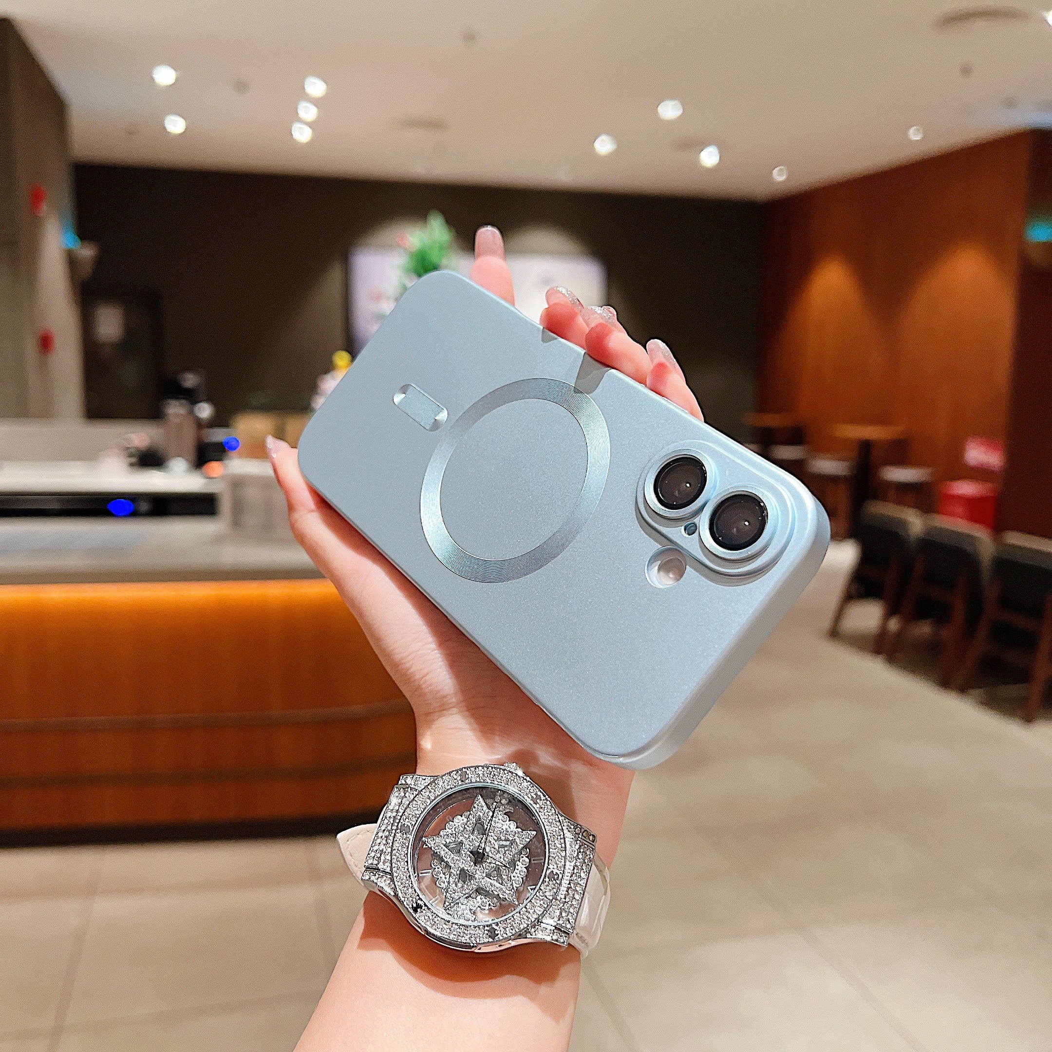 LuxuryKase Premium Mag-Safe Case | Shockproof & Anti-Scratch Cover | Soft Silicone with Wireless Charging | Camera Lens Guard For iPhone & Samsung Series - Image 25