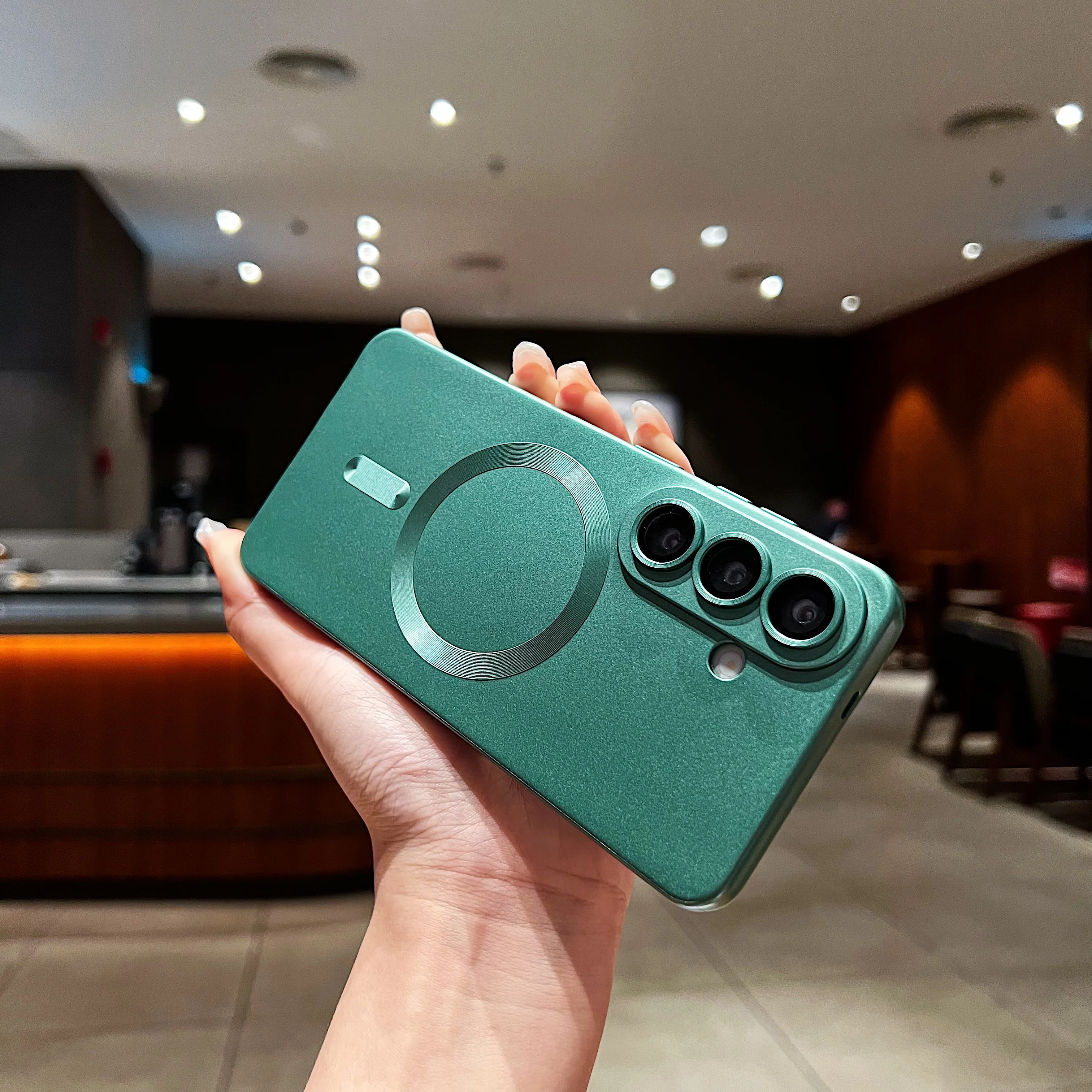 LuxuryKase Premium Mag-Safe Case | Shockproof & Anti-Scratch Cover | Soft Silicone with Wireless Charging | Camera Lens Guard For iPhone & Samsung Series - Image 61