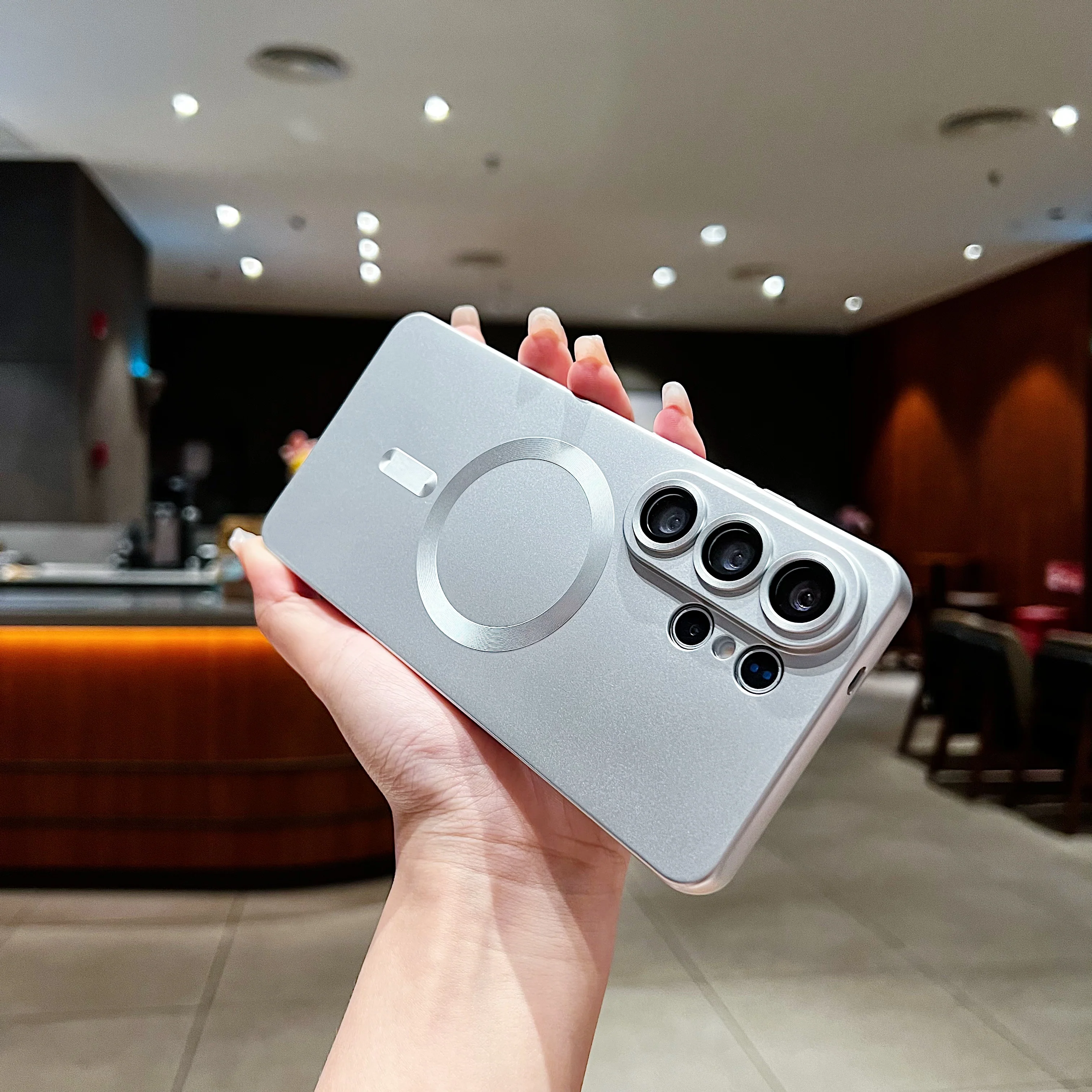 LuxuryKase Premium Mag-Safe Case | Shockproof & Anti-Scratch Cover | Soft Silicone with Wireless Charging | Camera Lens Guard For iPhone & Samsung Series - Image 74