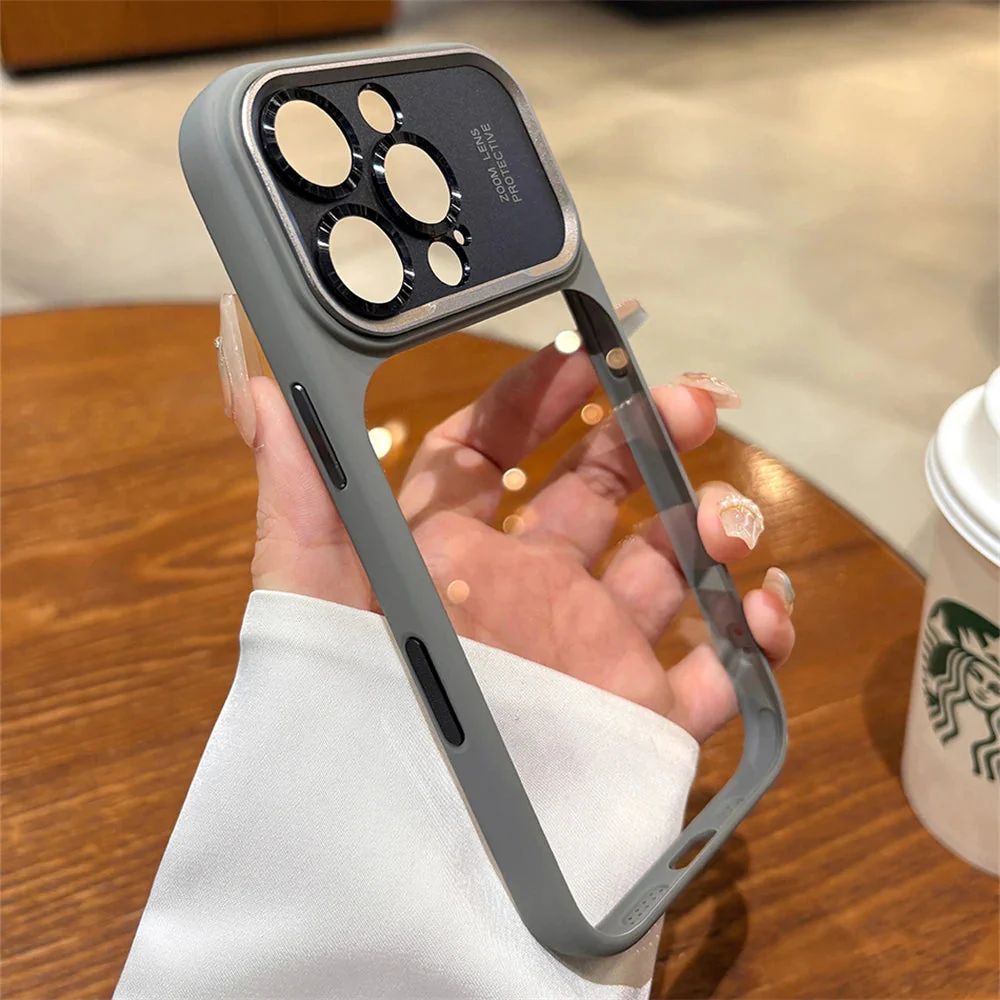LuxuryKase Shockproof Clear Case | Camera Lens Protection | Slim Transparent Soft TPU Bumper | Anti-Yellow | Flexible Scratch Resistant Protective Cover For iPhone - Image 16