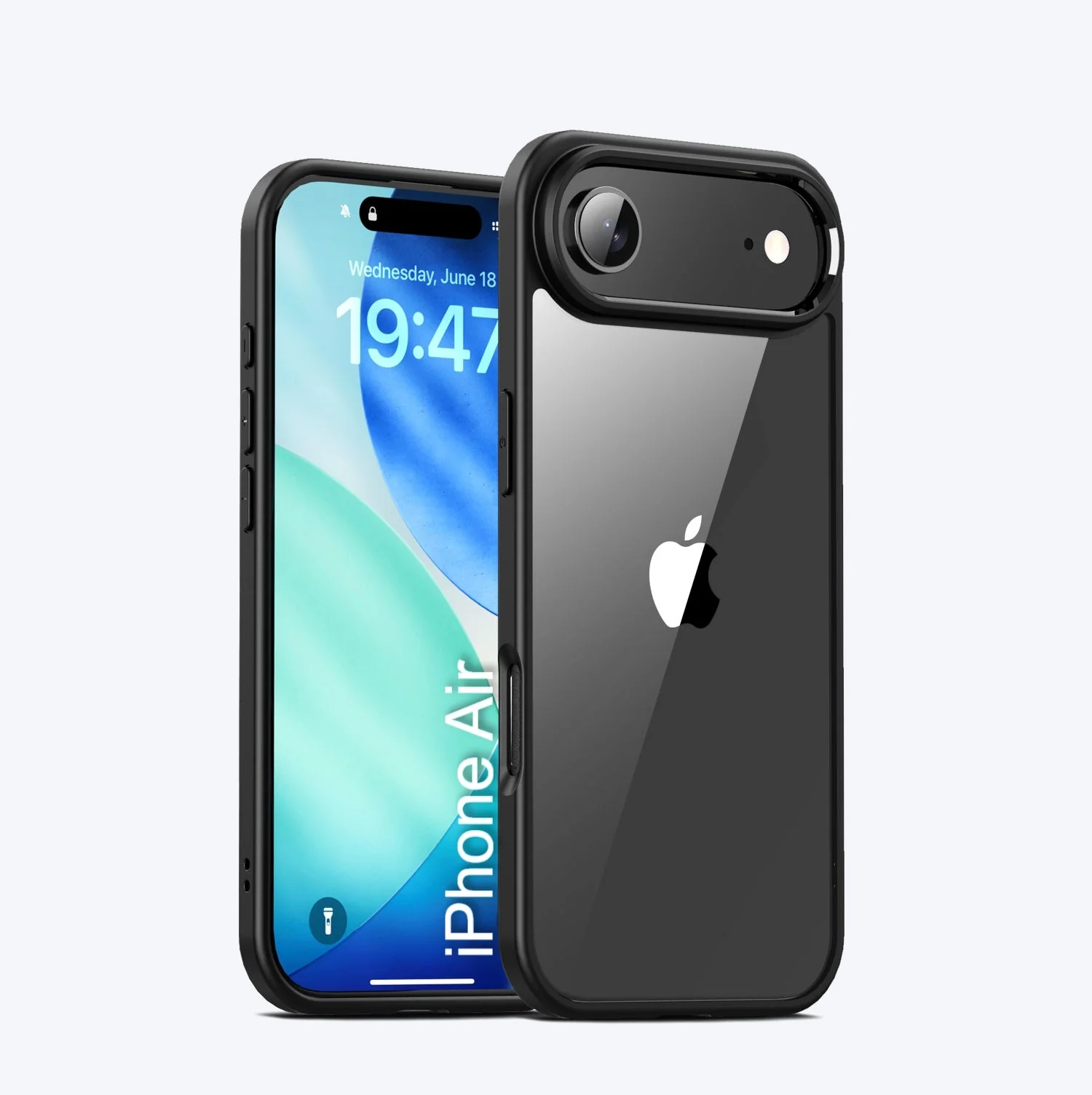 LuxuryKase Hybrid Transparent Shockproof Case | Reinforced Airbag Corners | Soft TPU Frame | Clear Hard PC Back | Anti-Yellowing | Slim Bumper Cover For iPhone - Image 25