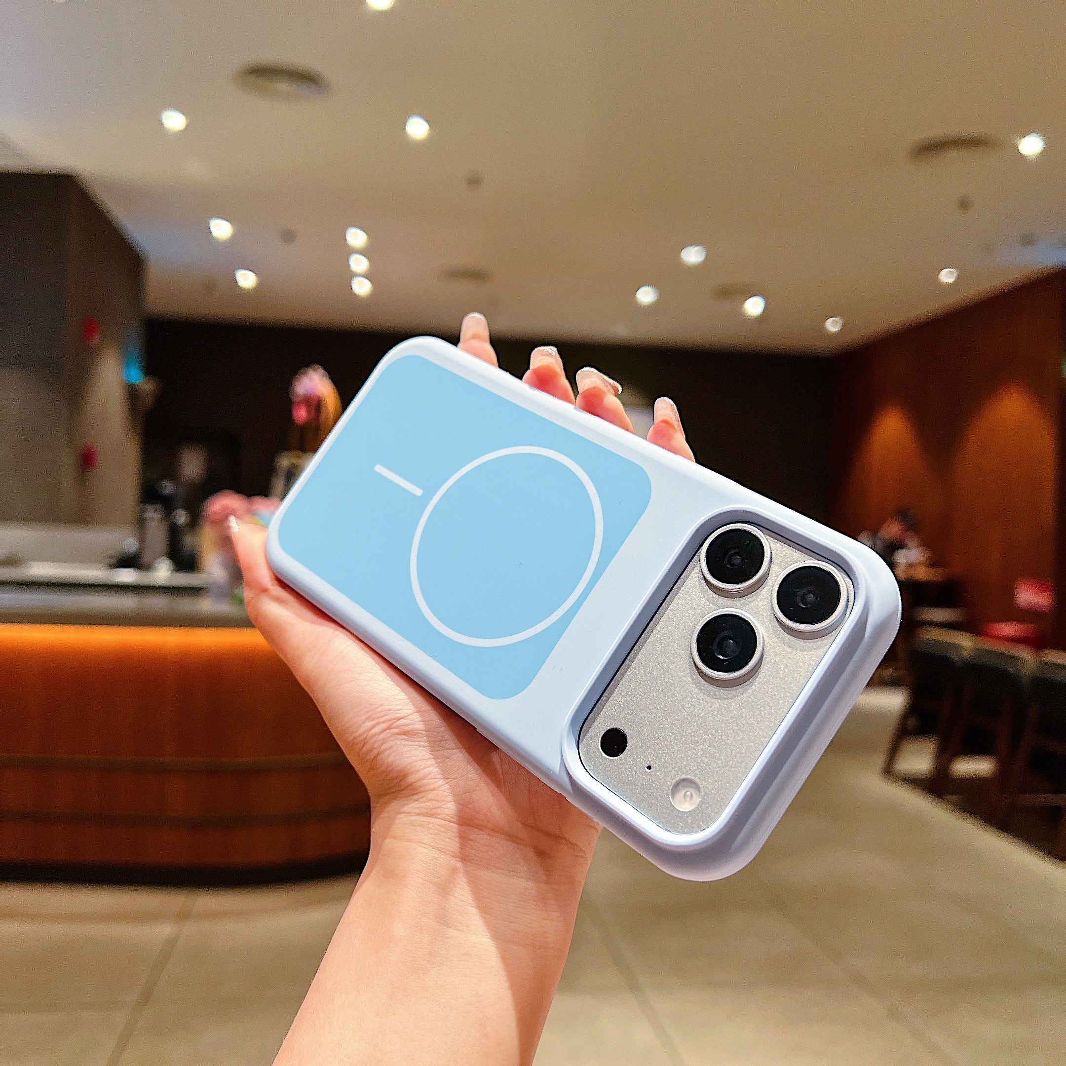 LuxuryKase Liquid Silicone Case | Dual Tone Colour Matte Finish | MagSafe Compatible | Microfiber Lining Inside | ShockProof & Raised Camera Protection For iPhone - Image 28