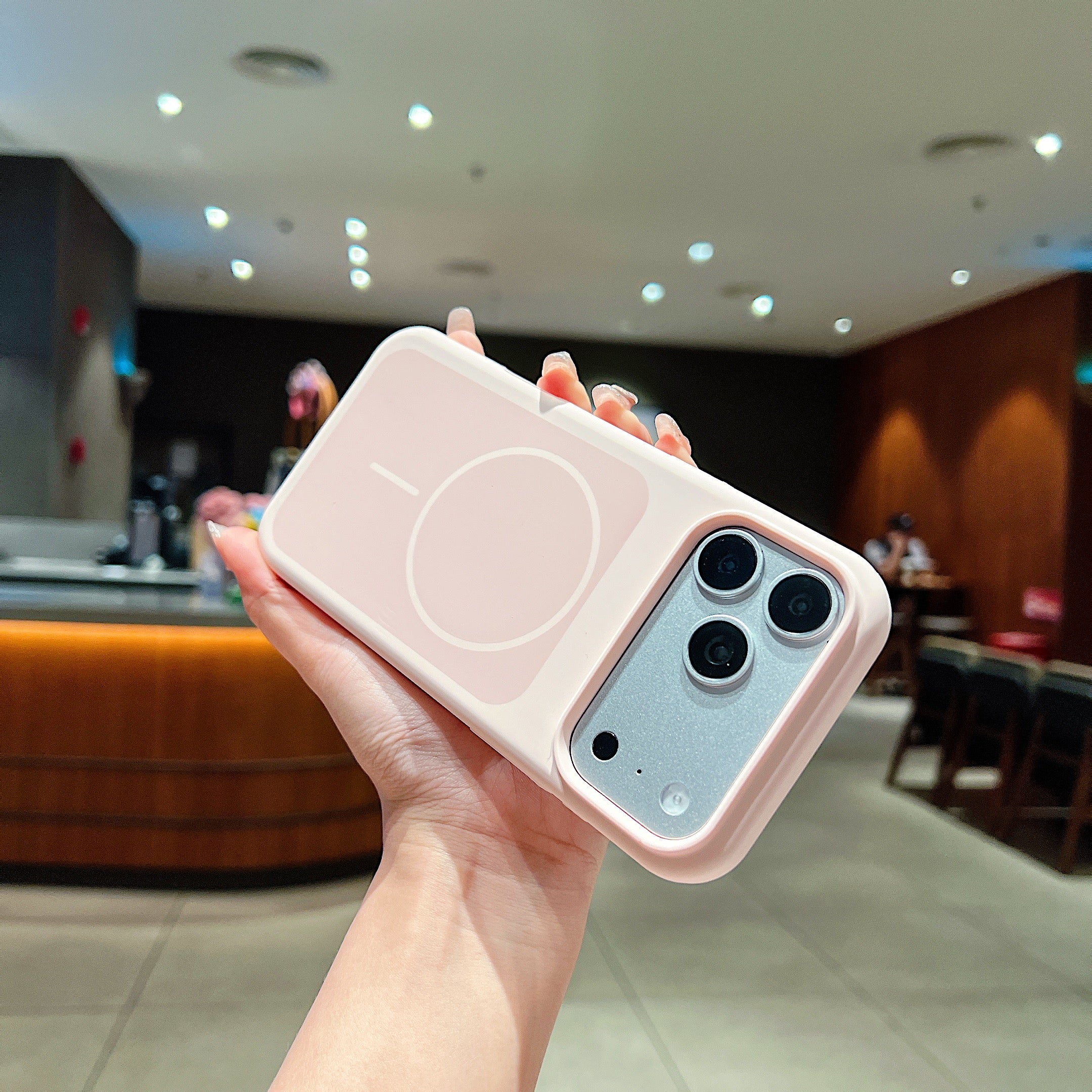 LuxuryKase Liquid Silicone Case | Dual Tone Colour Matte Finish | MagSafe Compatible | Microfiber Lining Inside | ShockProof & Raised Camera Protection For iPhone - Image 33