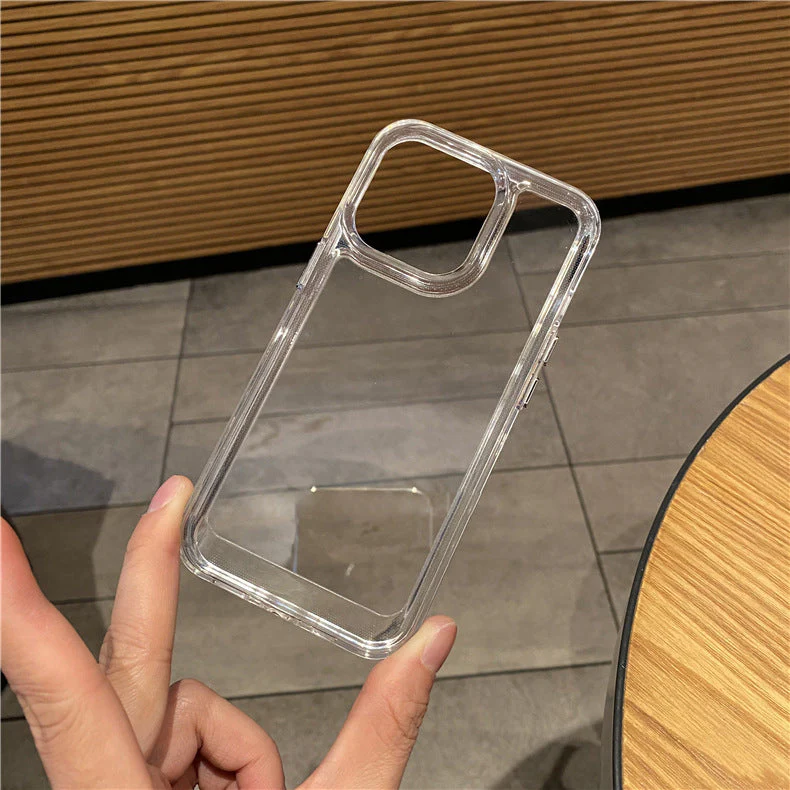 LuxuryKase LK001 Shockproof Camera Protective Transparent Hard Case For Iphone - Image 2