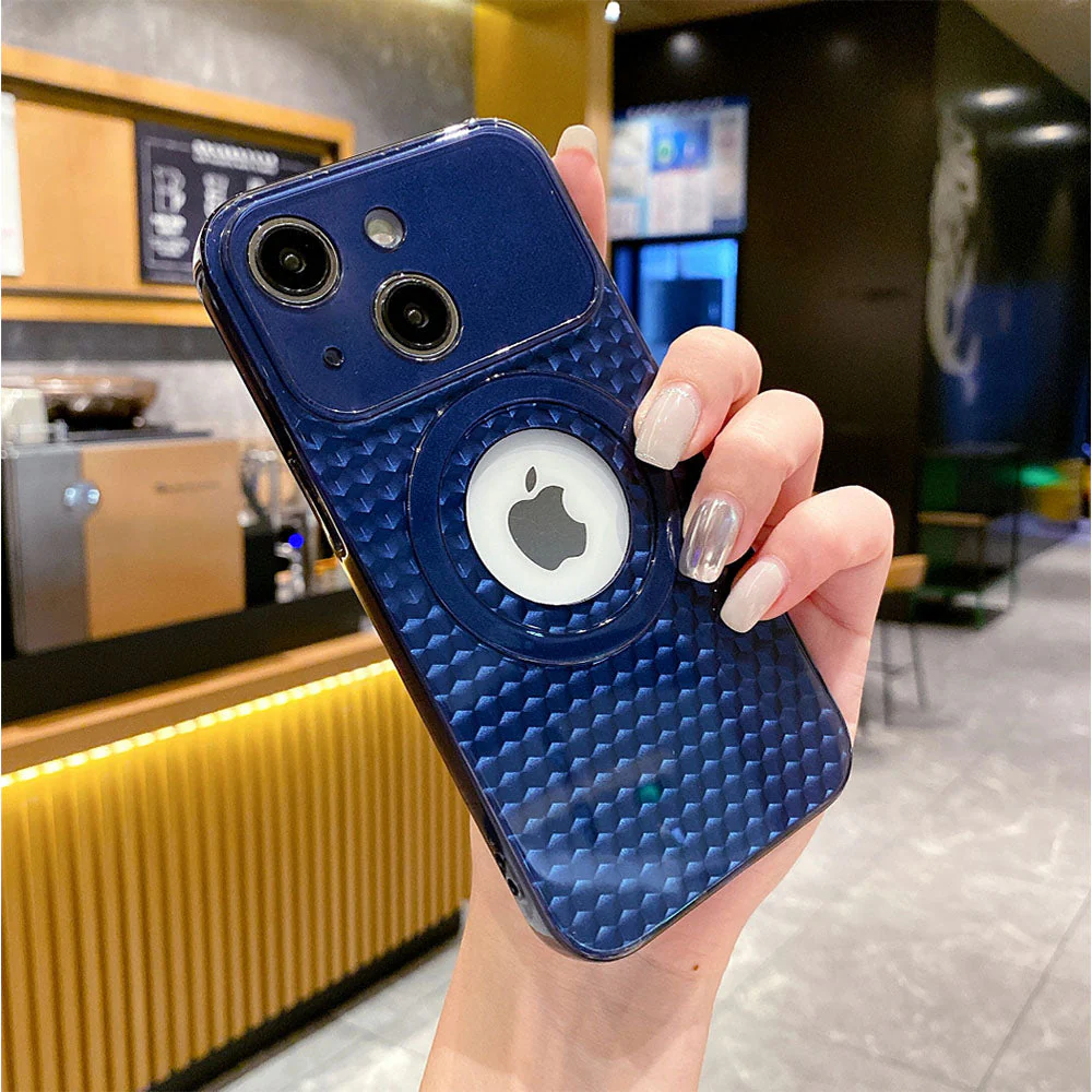 LuxuryKase LK088 Hollow Out Mag-Safe Magnetic Wireless Charging Case for iPhone - Image 10