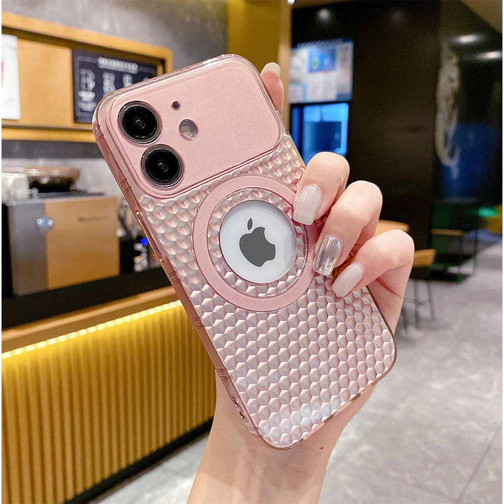LuxuryKase LK088 Hollow Out Mag-Safe Magnetic Wireless Charging Case for iPhone - Image 11