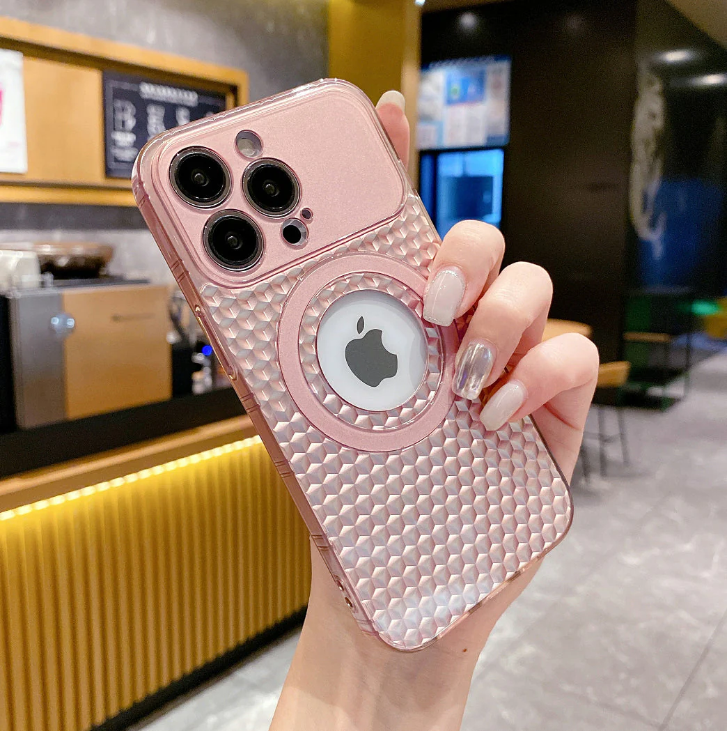 LuxuryKase LK088 Hollow Out Mag-Safe Magnetic Wireless Charging Case for iPhone - Image 12
