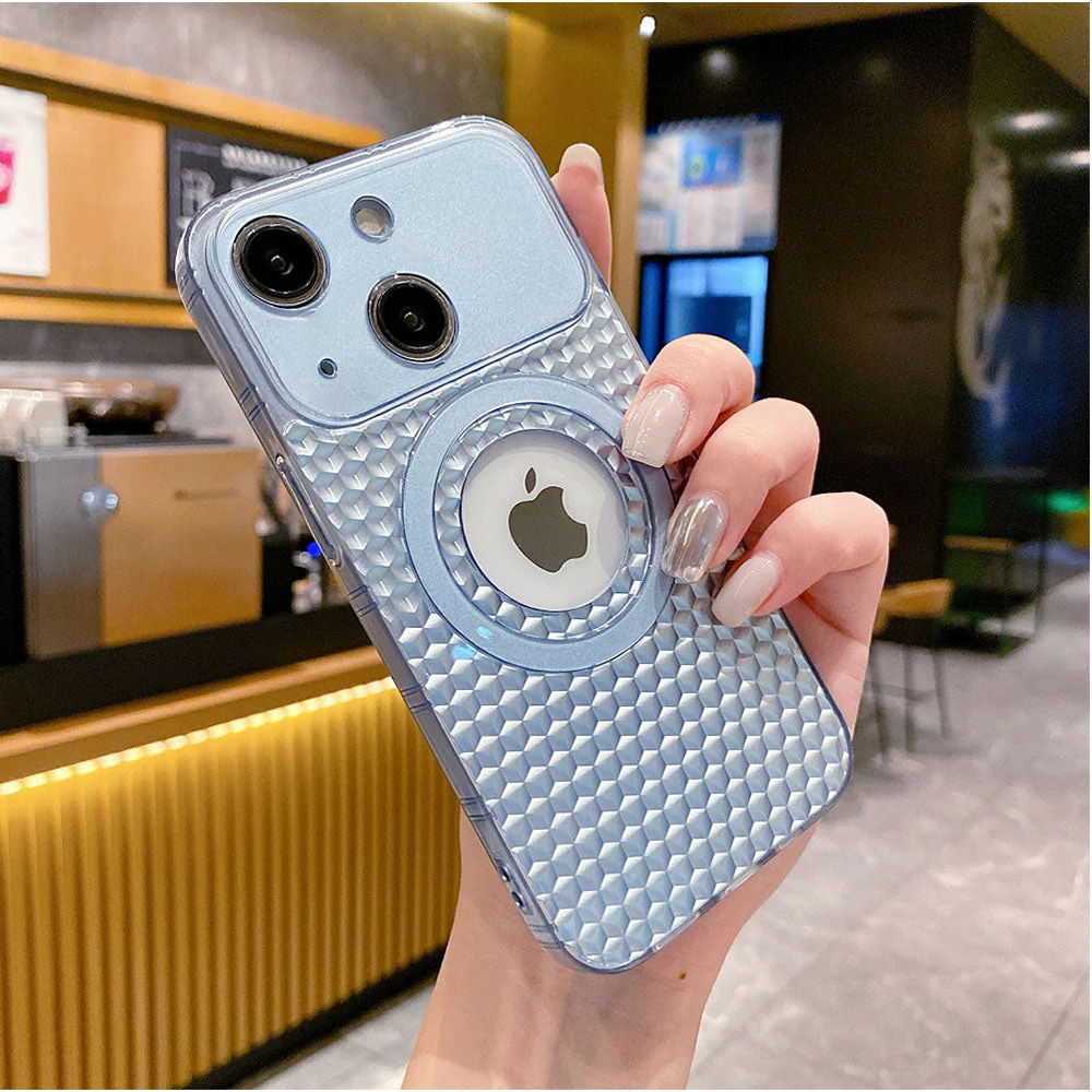 LuxuryKase LK088 Hollow Out Mag-Safe Magnetic Wireless Charging Case for iPhone - Image 16