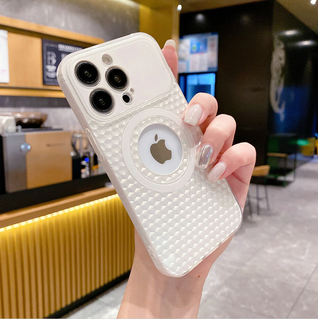 LuxuryKase LK088 Hollow Out Mag-Safe Magnetic Wireless Charging Case for iPhone - Image 18