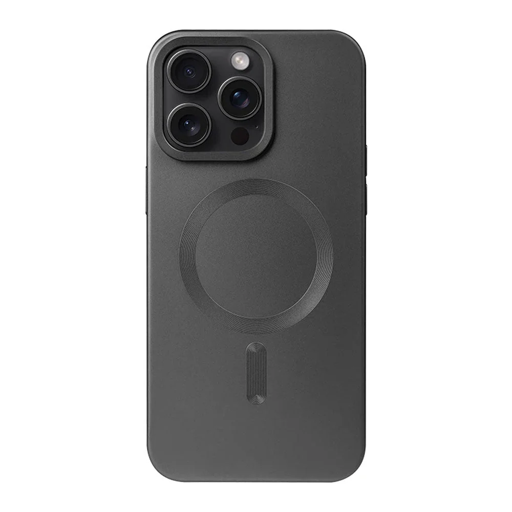 LuxuryKase LK101 D1 Matte Print Magnetic Wireless Charging Mag-Safe Case with Camera Len Protection For Iphone - Image 3