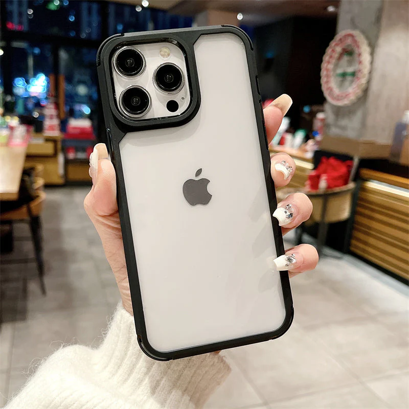 LuxuryKase LK112 Acrylic Clear Hard Bumper Case For iPhone - Image 3