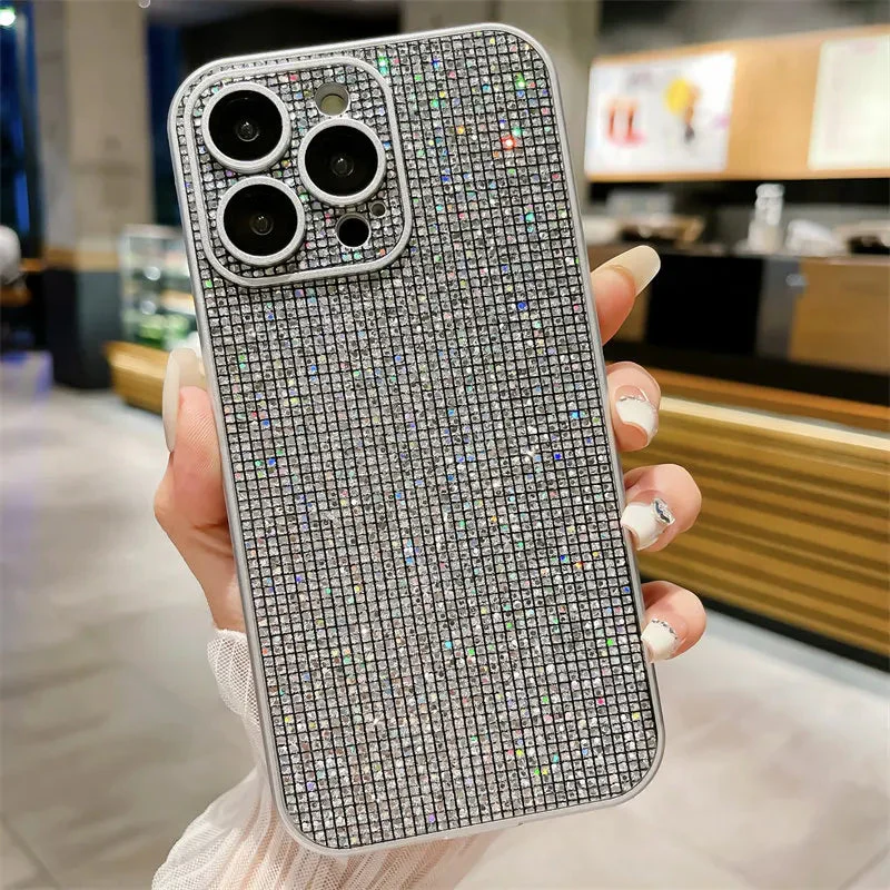 LuxuryKase LK118 Shiny Diamond Full Lens Protection Glitter Rhinestone Case For iPhone - Image 12