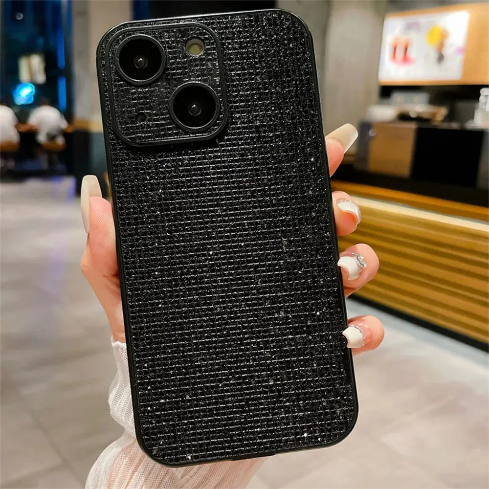 LuxuryKase LK118 Shiny Diamond Full Lens Protection Glitter Rhinestone Case For iPhone - Image 4