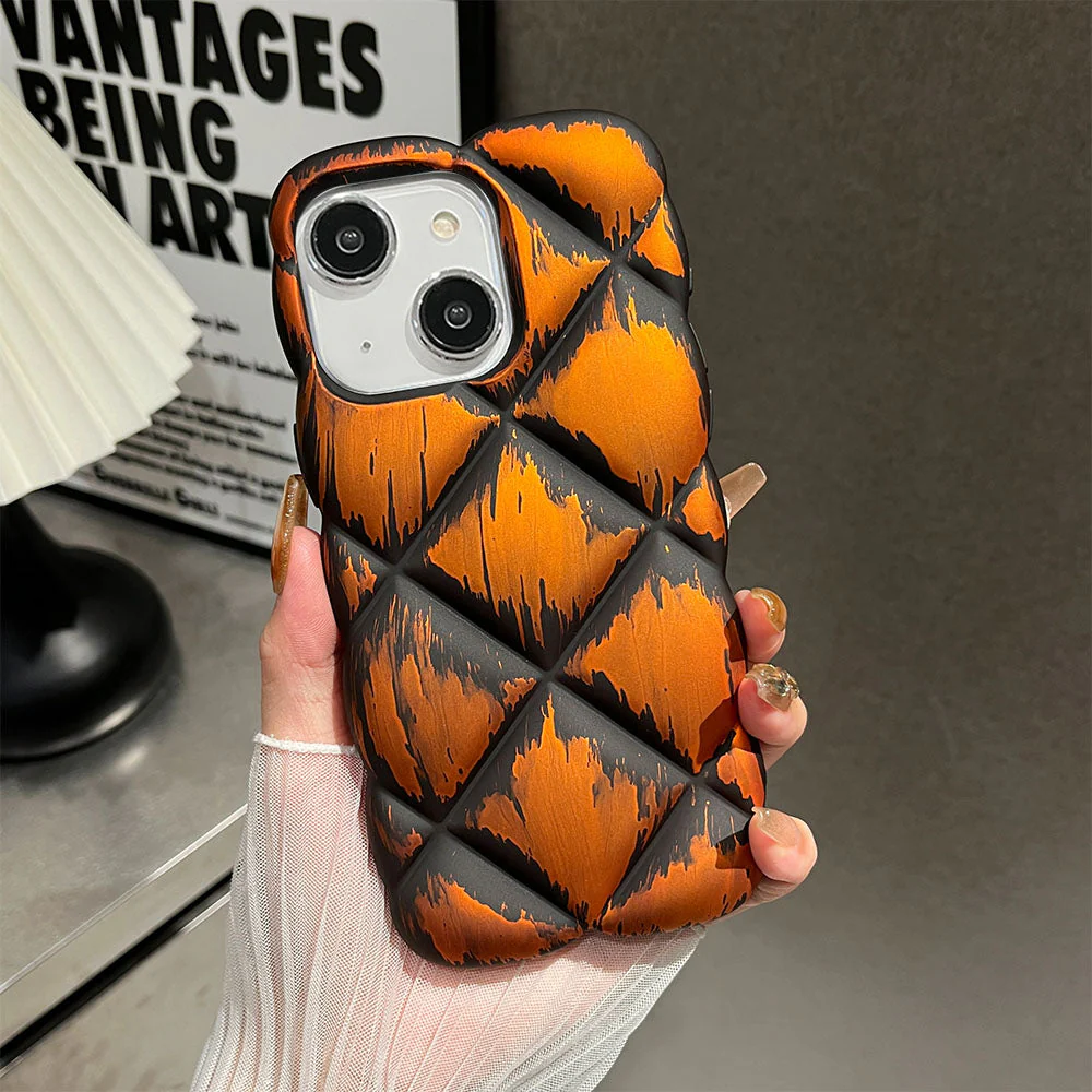 LuxuryKase LK139 Puffer Design Double Shaded Print Case For iPhone - Image 10