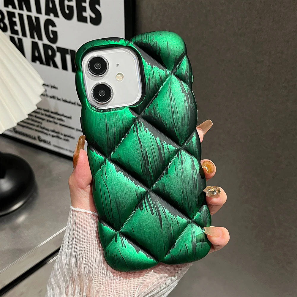 LuxuryKase LK139 Puffer Design Double Shaded Print Case For iPhone - Image 5