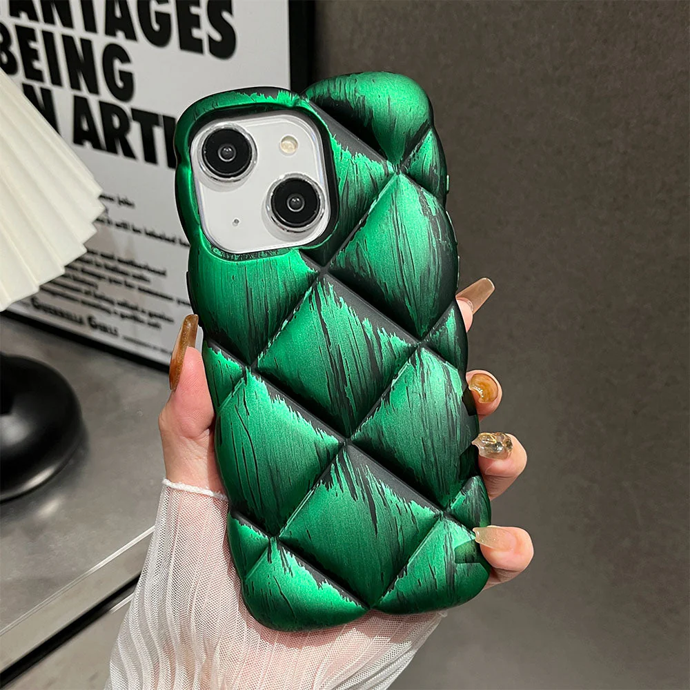 LuxuryKase LK139 Puffer Design Double Shaded Print Case For iPhone - Image 7
