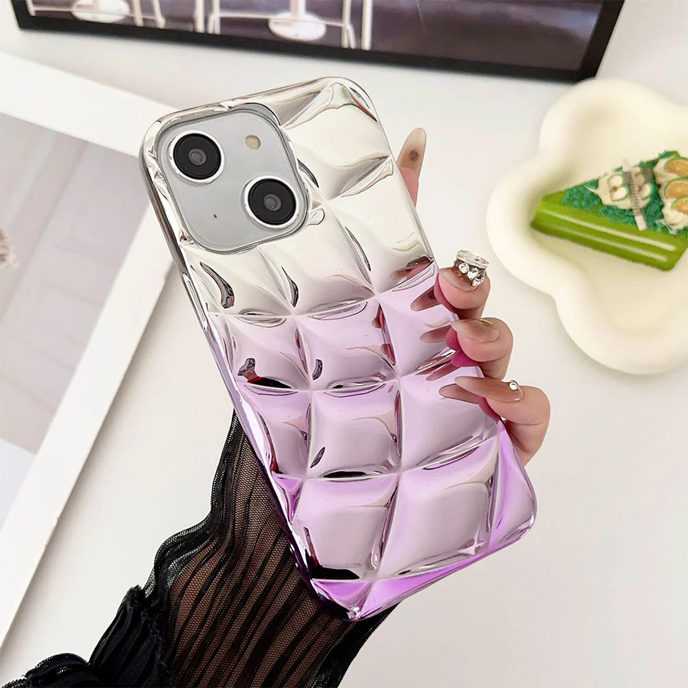LuxuryKase LK146 Electroplated Cushion Gradient Case For iPhone - Image 13