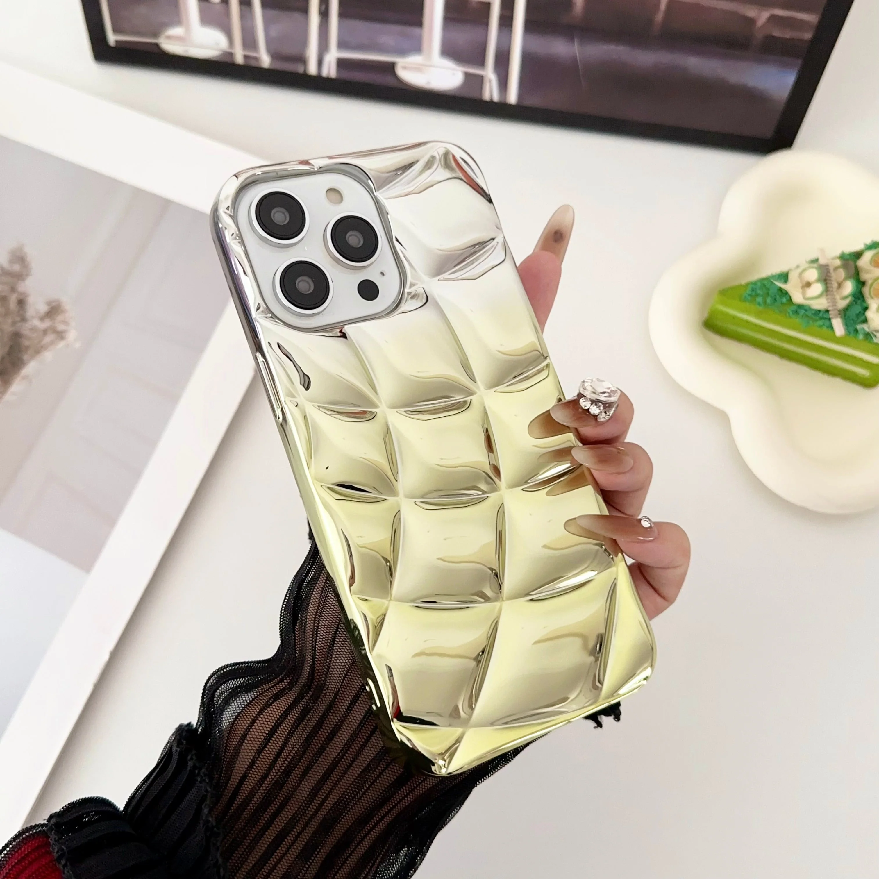 LuxuryKase LK146 Electroplated Cushion Gradient Case For iPhone - Image 18