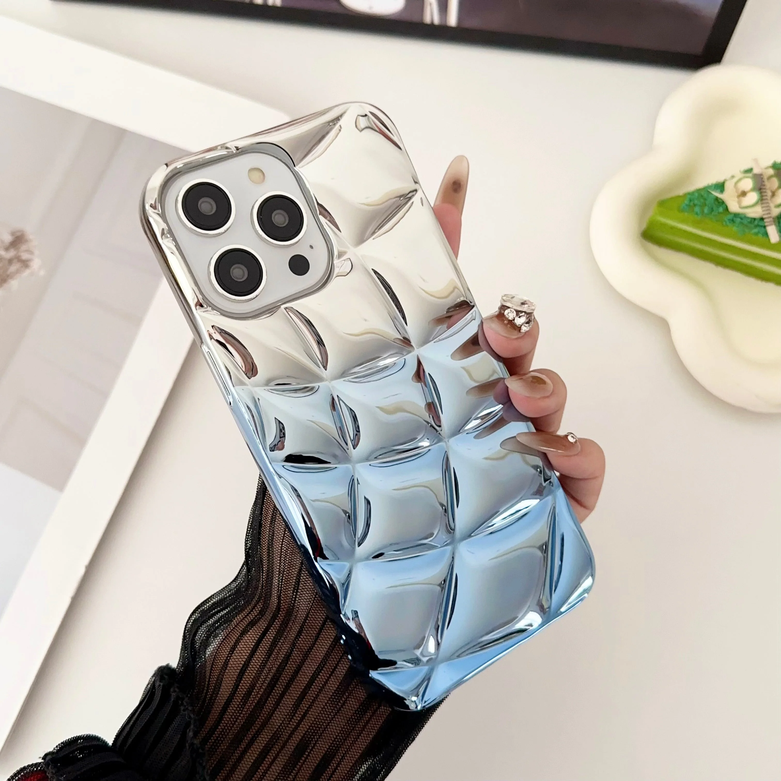 LuxuryKase LK146 Electroplated Cushion Gradient Case For iPhone - Image 6
