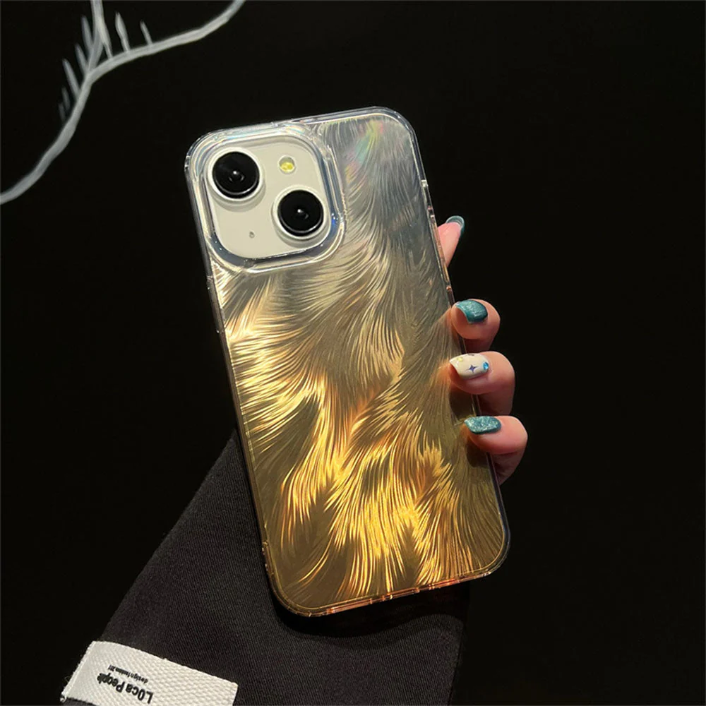 LuxuryKase LK156 Fox Tail Hot Stamping Case Cover For iPhone - Image 10