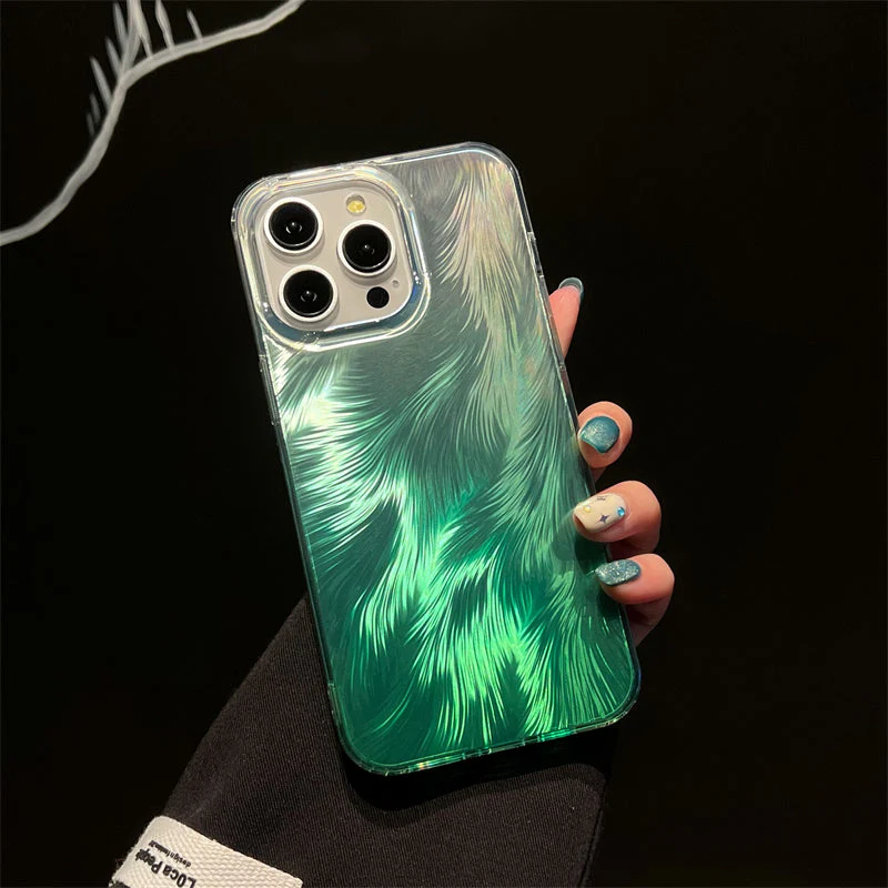 LuxuryKase LK156 Fox Tail Hot Stamping Case Cover For iPhone - Image 12