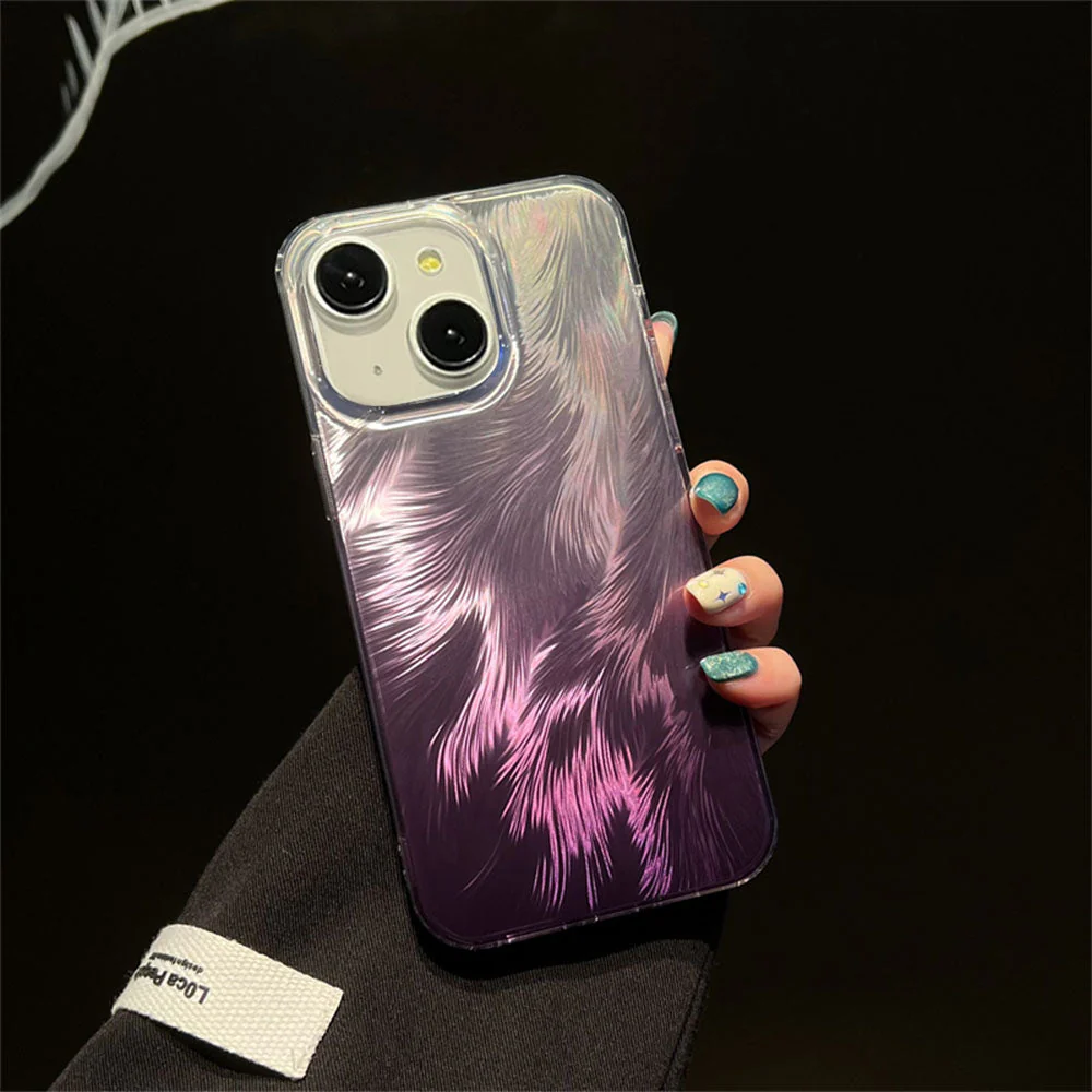 LuxuryKase LK156 Fox Tail Hot Stamping Case Cover For iPhone - Image 16