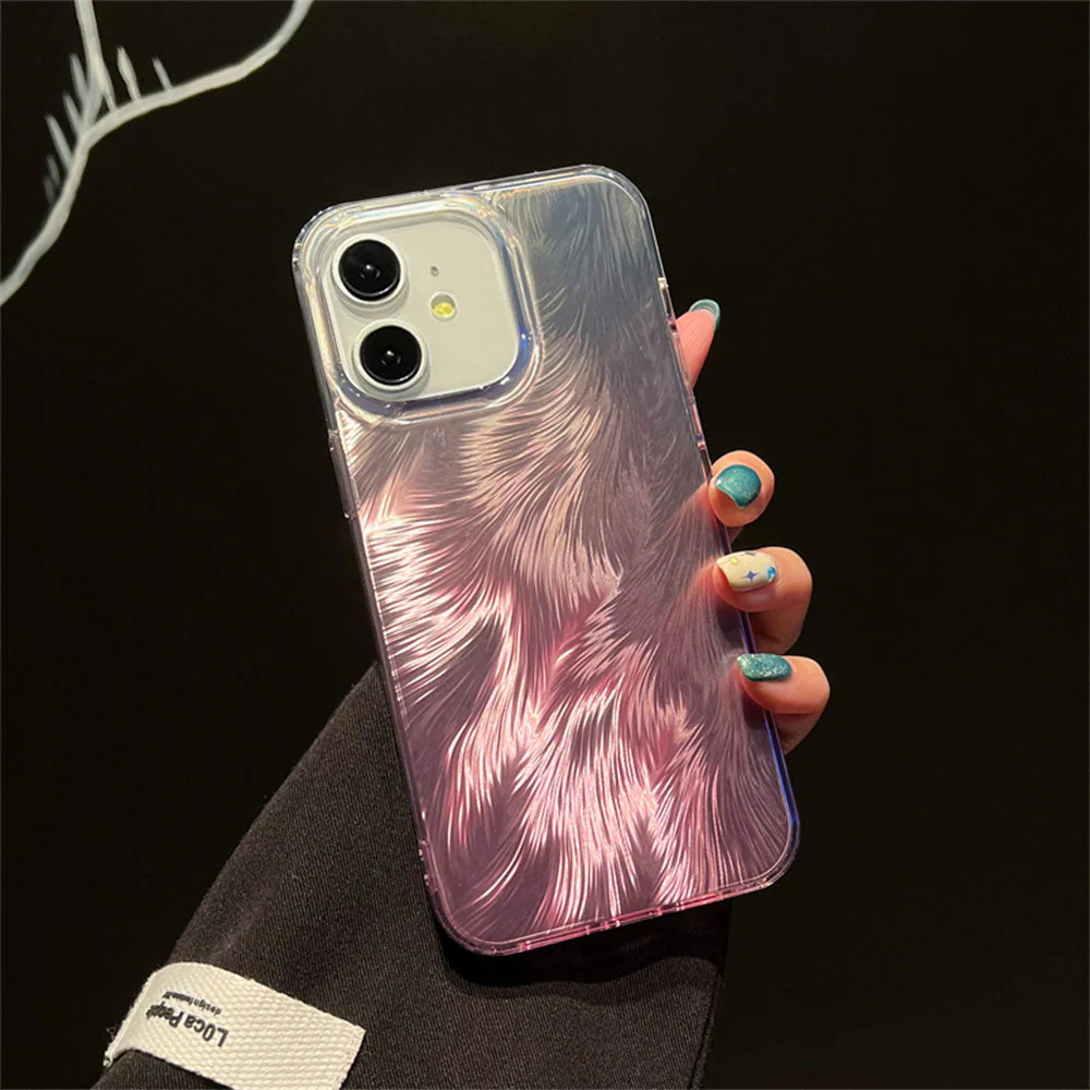 LuxuryKase LK156 Fox Tail Hot Stamping Case Cover For iPhone - Image 17