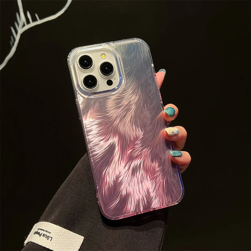 LuxuryKase LK156 Fox Tail Hot Stamping Case Cover For iPhone - Image 18