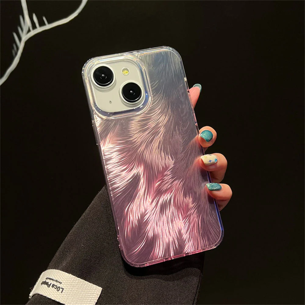LuxuryKase LK156 Fox Tail Hot Stamping Case Cover For iPhone - Image 19