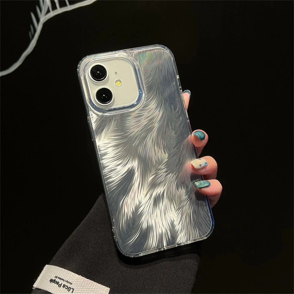 LuxuryKase LK156 Fox Tail Hot Stamping Case Cover For iPhone - Image 20
