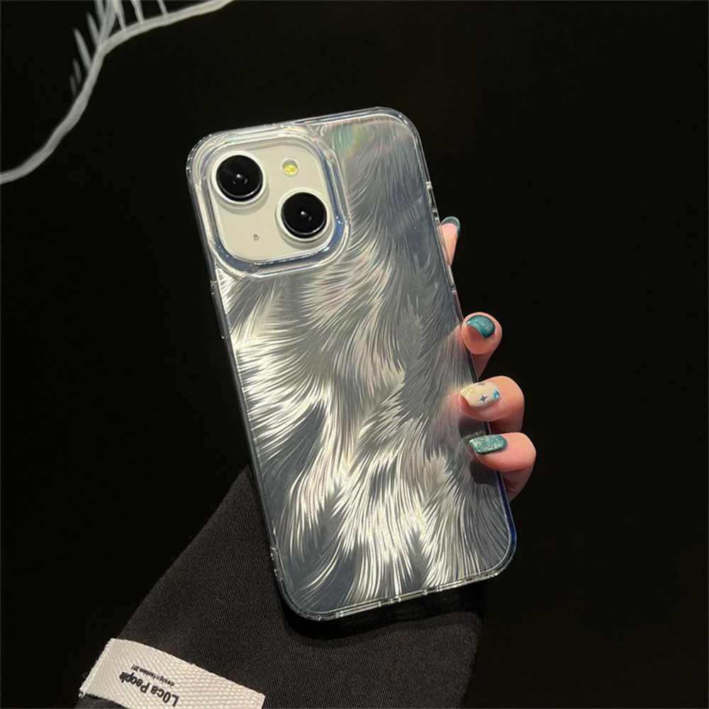 LuxuryKase LK156 Fox Tail Hot Stamping Case Cover For iPhone - Image 22