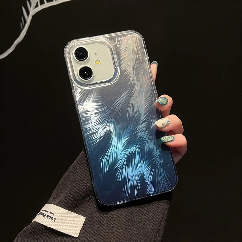 LuxuryKase LK156 Fox Tail Hot Stamping Case Cover For iPhone - Image 5