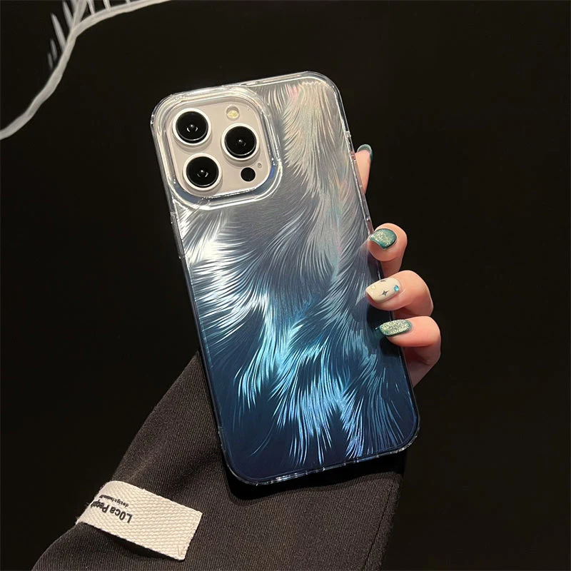 LuxuryKase LK156 Fox Tail Hot Stamping Case Cover For iPhone - Image 6