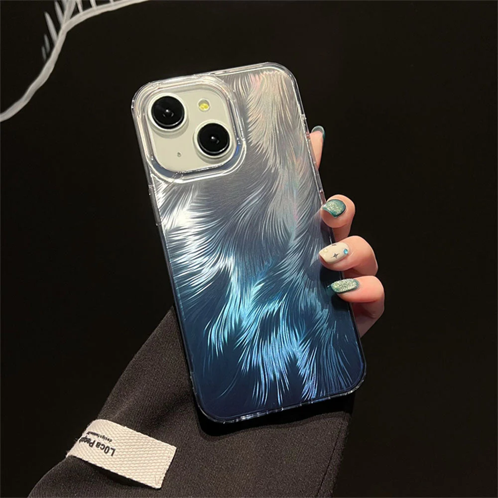 LuxuryKase LK156 Fox Tail Hot Stamping Case Cover For iPhone - Image 7