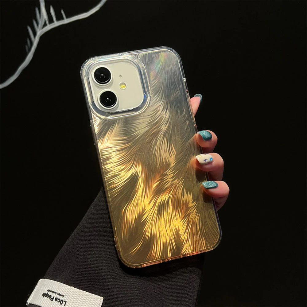 LuxuryKase LK156 Fox Tail Hot Stamping Case Cover For iPhone - Image 8