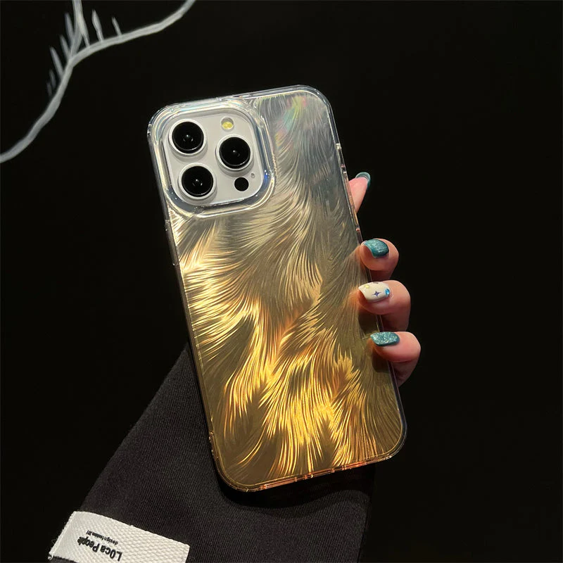 LuxuryKase LK156 Fox Tail Hot Stamping Case Cover For iPhone - Image 9