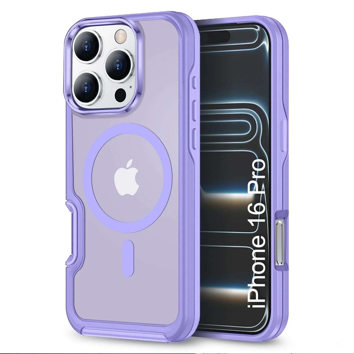 LuxuryKase Shockproof Transparent Matte Back Cover | Mag-Safe Compatible | Camera Protection | Soft TPU Edge | Anti-Yellowing For iPhone 16 & 17 Series - Image 16