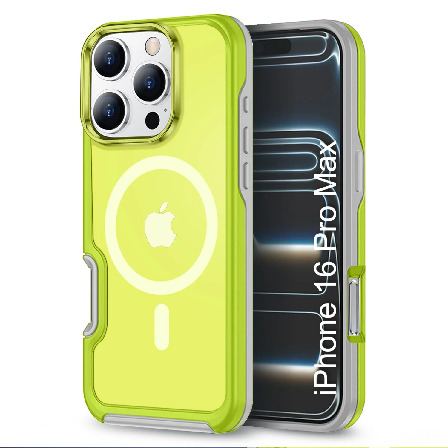 LuxuryKase Shockproof Transparent Matte Back Cover | Mag-Safe Compatible | Camera Protection | Soft TPU Edge | Anti-Yellowing For iPhone 16 & 17 Series - Image 21